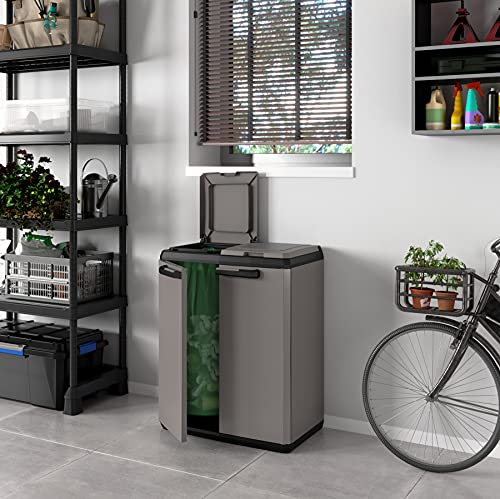 Keter Split Cabinet Recycling Basic 68x39x85 cm - immagine 1