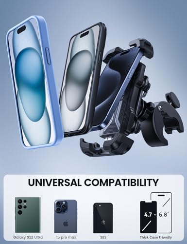 Supporto Telefono Moto Antivibrazione Lamicall - immagine 4