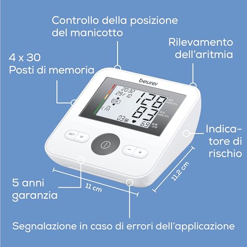 Beurer BM 27 Misuratore di Pressione - immagine 7