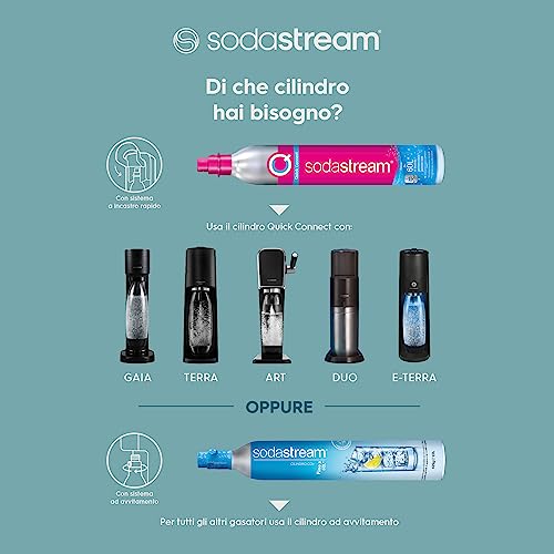 Gasatore SodaStream Gaia Nero - immagine 4