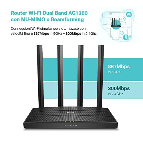 TP-Link Archer C6 Gigabit Router Wi-Fi - immagine 4