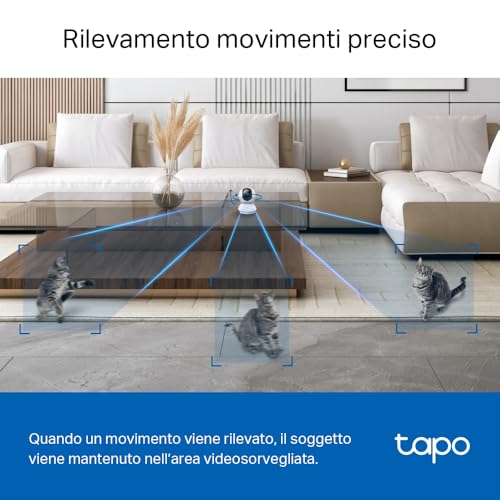 Tapo C230 Telecamera Wi-Fi Interno 3K 5MP - immagine 8