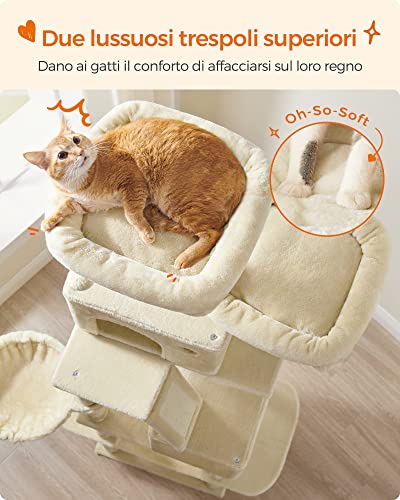 Feandrea Albero per Gatti XXL 206 cm - immagine 3