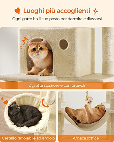 Feandrea Albero per Gatti XXL 206 cm - immagine 4