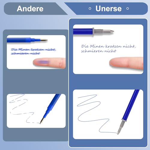 Refill Penna Gel Cancellabile Blu - 14 Pezzi - immagine 4