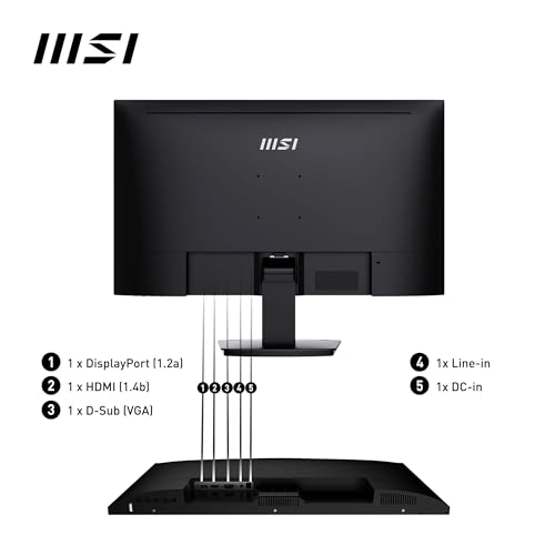 MSI PRO MP273A Monitor 27" Full HD - immagine 9