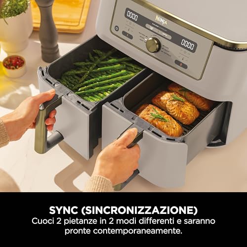 Ninja MAX Doppia Zona, Friggitrice ad aria 9,5 L - immagine 2