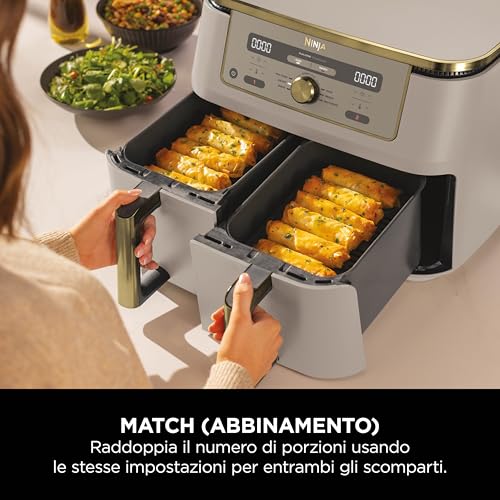 Ninja MAX Doppia Zona, Friggitrice ad aria 9,5 L - immagine 3