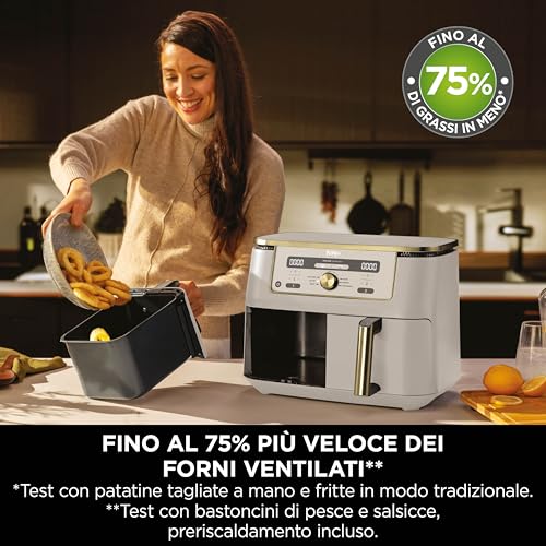 Ninja MAX Doppia Zona, Friggitrice ad aria 9,5 L - immagine 7