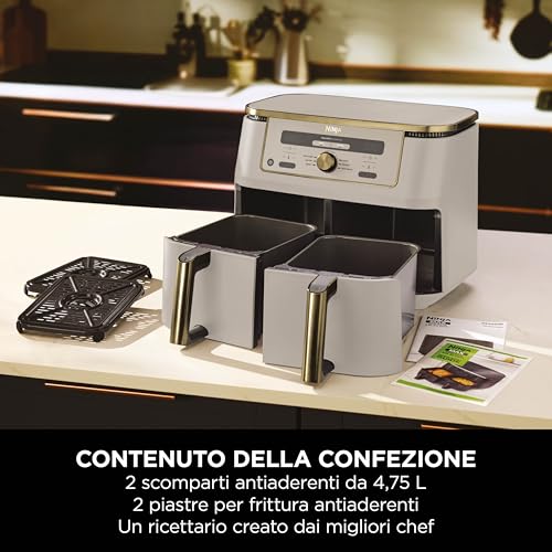 Ninja MAX Doppia Zona, Friggitrice ad aria 9,5 L - immagine 8