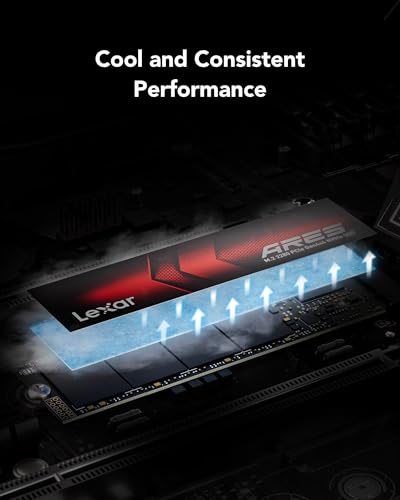 Lexar ARES SSD 1TB M.2 PCIe Gen4x4 NVMe - immagine 5