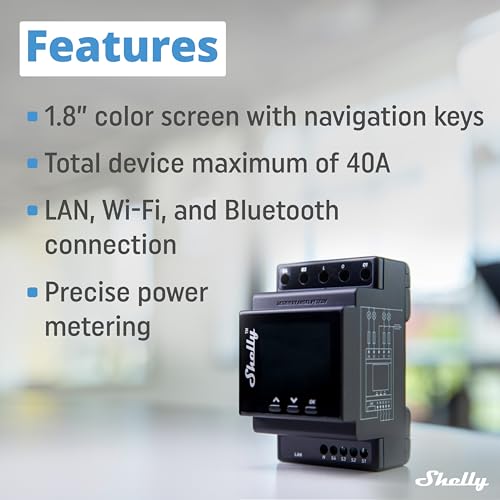 Shelly Pro 4PM Interruttore Intelligente - immagine 2