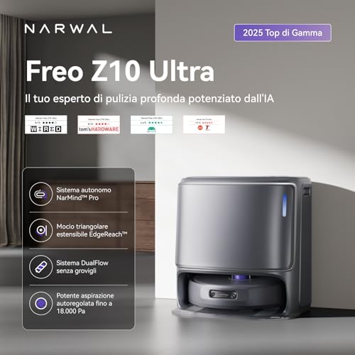 NARWAL Freo Z10 Ultra Robot Aspirapolvere - immagine 1