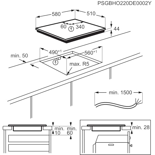 Electrolux Piano Cottura Induzione 60 cm Serie 700 - immagine 7