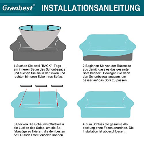 Copridivano Granbest elasticizzato e moderno - immagine 6