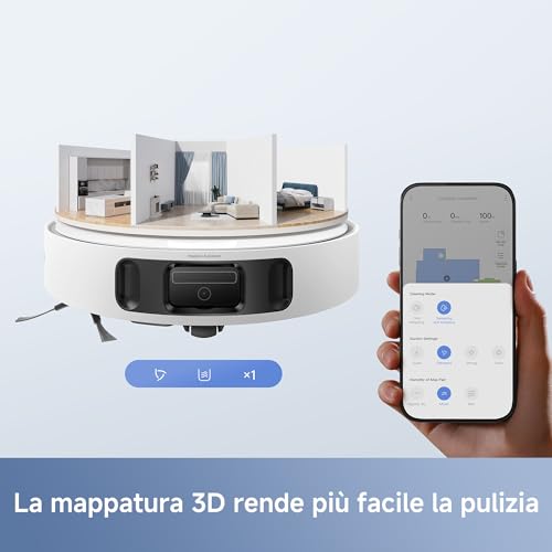 Mova E40 Ultra Robot Aspirapolvere e Lavapavimenti - immagine 8