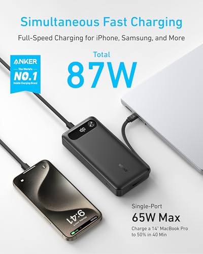 Anker Power Bank 20.000 mAh con Ricarica Rapida - immagine 1