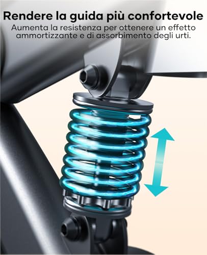 Cyclette Toputure con App e 100 Livelli di Resistenza - immagine 5