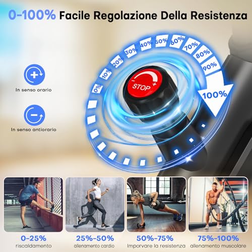 CHAOKE Cyclette da Casa Silenziosa con App - immagine 1