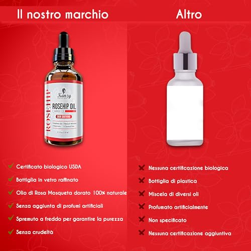 Kanzy Olio di Rosa Mosqueta 120ml - immagine 4