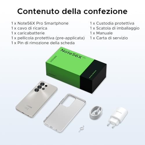DOOGEE NOTE 56X PRO Android Smartphone - immagine 2