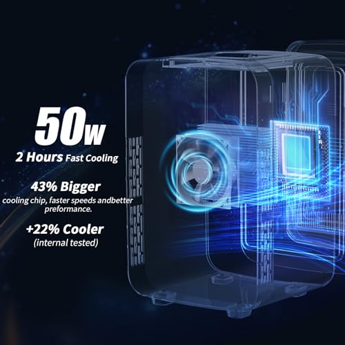 YASHE Mini Frigorifero 10 Litri per Camera da Letto - immagine 5