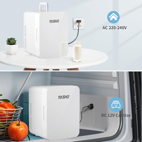 YASHE Mini Frigorifero 10 Litri per Camera da Letto - immagine 6