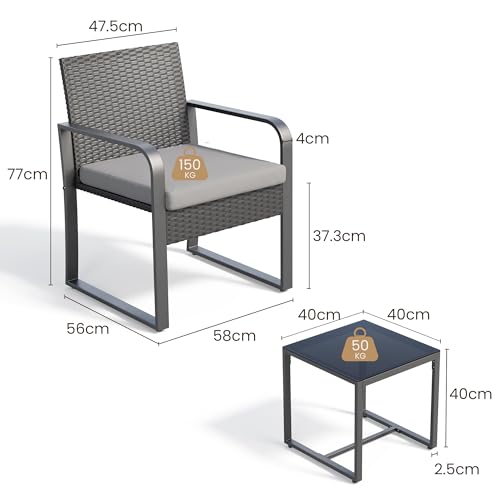 Bealife Salottino da Esterno in Rattan - immagine 2