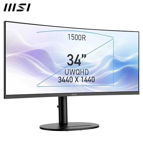 MSI Modern MD342CQP Monitor Curvo 34” - immagine 1