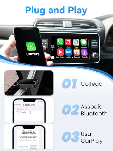 S2 Mini Adattatore CarPlay Wireless - immagine 2