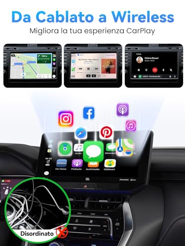 S2 Mini Adattatore CarPlay Wireless - immagine 3