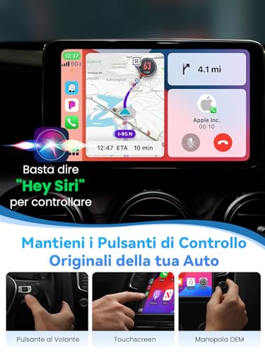 S2 Mini Adattatore CarPlay Wireless - immagine 4