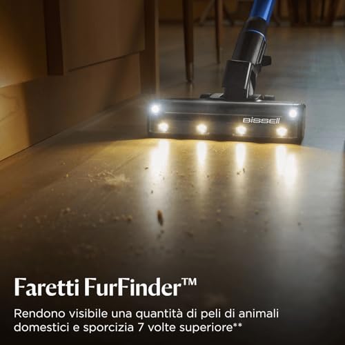 BISSELL PowerClean FurFinder, Aspirapolvere Senza Fili - immagine 5