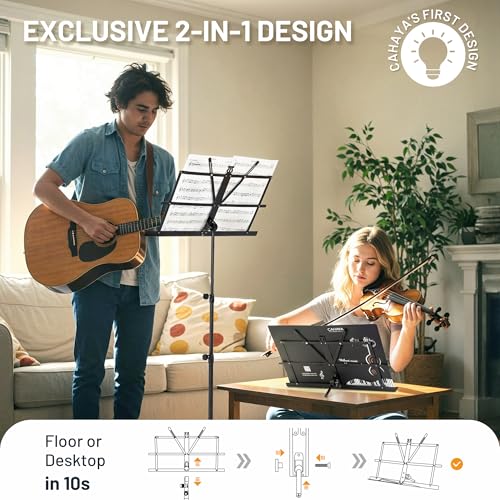 Leggio Spartiti Musicali CAHAYA 2-in-1 - immagine 6