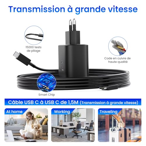 Caricabatterie USB C 45W per Samsung Galaxy - immagine 5