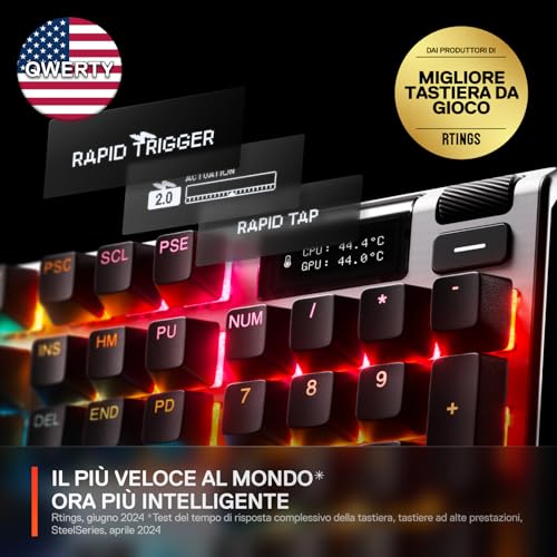SteelSeries Apex Pro Gen 3 Tastiera Meccanica - immagine 1