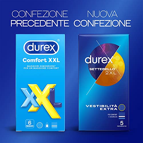 Durex Settebello XXL - Preservativi 2XL, Confezione da 30 - immagine 1