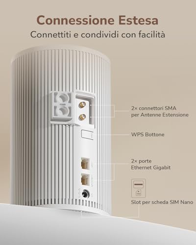 Cudy P2 SA/NSA AX3000 Router 5G Wi-Fi 6 - immagine 4