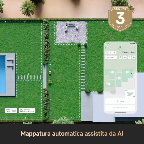 DREAME A2 3000 Robot Tagliaerba - immagine 2