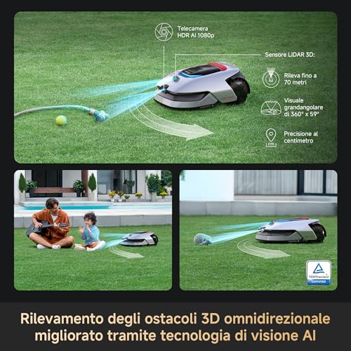 DREAME A2 3000 Robot Tagliaerba - immagine 4