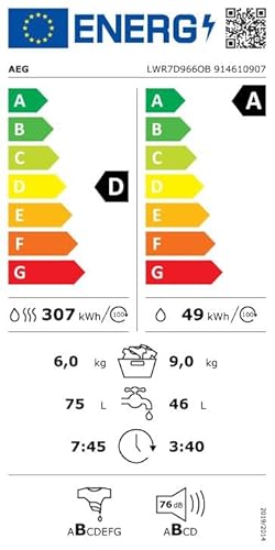 AEG Lavasciuga Serie 7000 PROSTEAM® 9kg - immagine 7