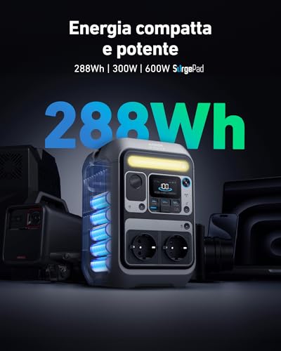 Anker SOLIX C300 centrale elettrica portatile - immagine 1