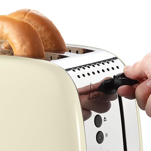 Russell Hobbs Tostapane 2 Fette Acciaio Inox Crema - immagine 3