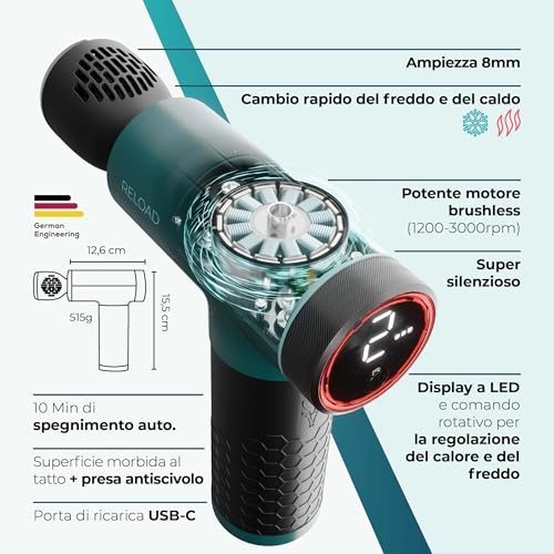 Pistola Massaggio Muscolare Antelope Beurer AMG 194 - immagine 5