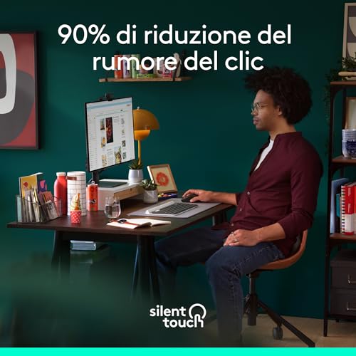Logitech Signature M650 Mouse Wireless per Mani Piccole - immagine 4