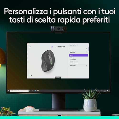 Logitech Signature M650 Mouse Wireless per Mani Piccole - immagine 5