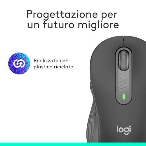 Logitech Signature M650 Mouse Wireless per Mani Piccole - immagine 10