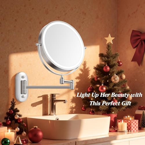 Specchio Trucco Auxmir 30X LED Estensibile - immagine 10