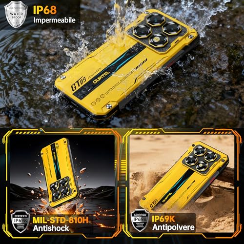 OUKITEL WP60 Rugged Smartphone 5G - immagine 6