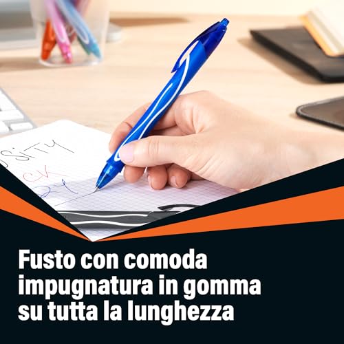 BIC Intensity Quick Dry Penne Gel Nere - immagine 1
